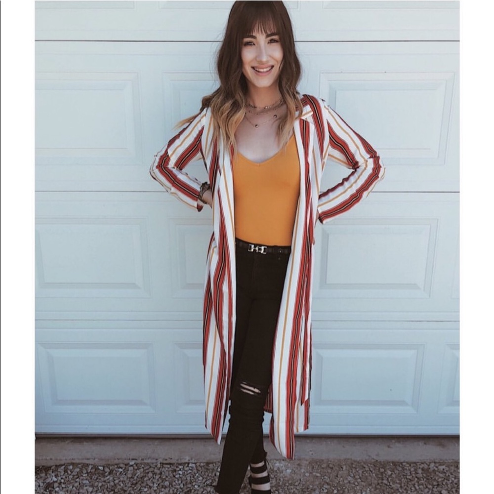 Long open cardigan from Forever 21